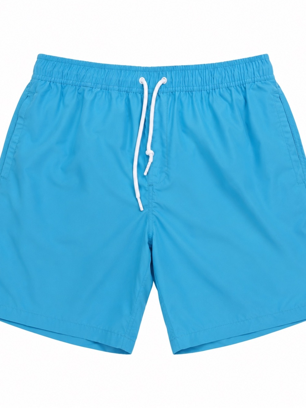 Amazon Essentials Men’s Light Blue Swim Trunks Size L NWOT
